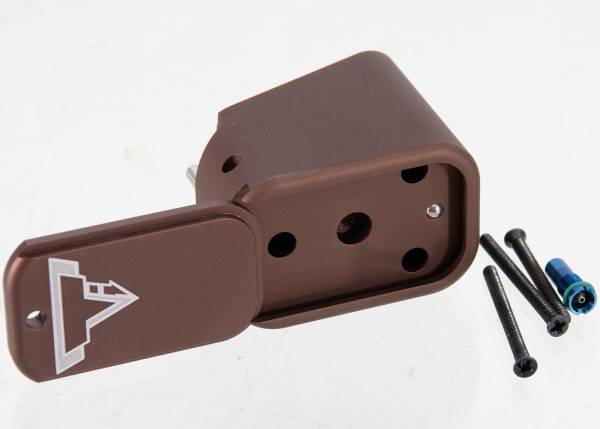 RGW VFC GBB Airsoft TT Magazine Extension for Umarex / VFC G17 Gen 3, Gen 4, Gen 5, G18c, G19 Gen 3, Gen 4, G19x, G45 GBB, RWA EXA GBB -Bronze - Image 3