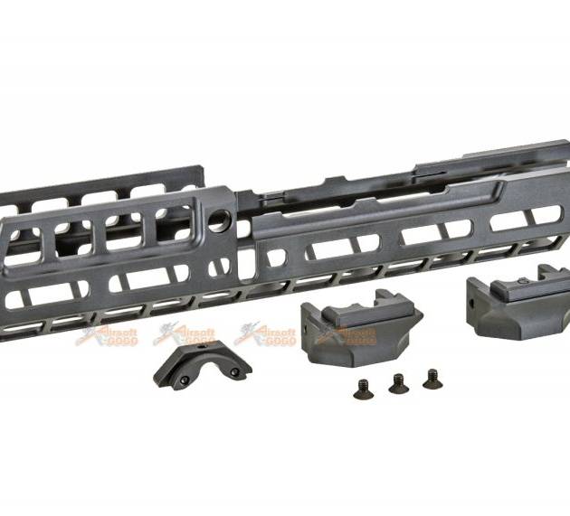 RGW RSR Style AK M-LOK 10 Inch Handguard Rail for GHK / LCT AK Series ( Black )