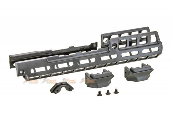 RGW RSR Style AK M-LOK 10 Inch Handguard Rail for GHK / LCT AK Series ( Black ) - Image 3