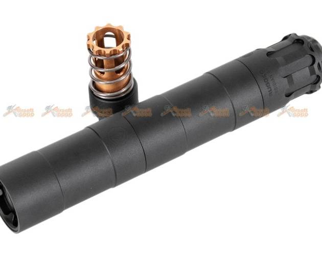 RGW Obsidian 9MM MP5 Dummy Silencer for Umarex (VFC) MP5 GBBR / 14mm CCW AEG, GBBR