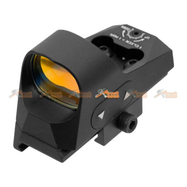 GB 1x25 Mini Reflex Sights 1 MOA Adjustments 3 MOA Dot Reticle Red Dot Sight With 1913 Mount/QD Mount (Black, NO Logo) - Image 3