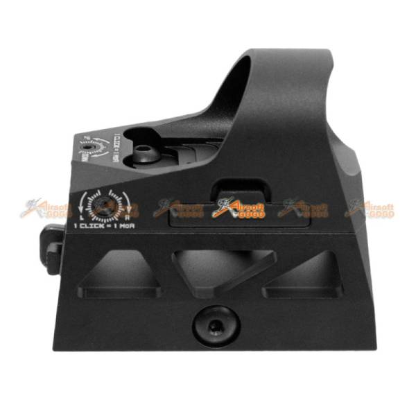 GB 1x25 Mini Reflex Sights 1 MOA Adjustments 3 MOA Dot Reticle Red Dot Sight With 1913 Mount/QD Mount (Black, NO Logo) - Image 6