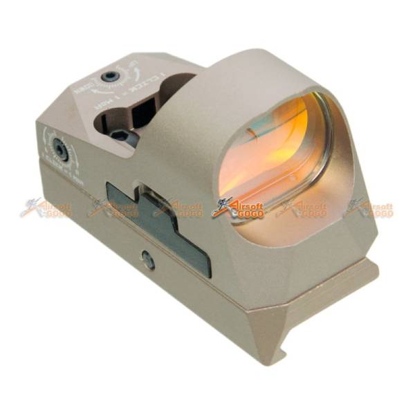 GB 1x25 Mini Reflex Sights 1 MOA Adjustments 3 MOA Dot Reticle Red Dot Sight With 1913 Mount/QD Mount (DE, NO Logo) - Image 2