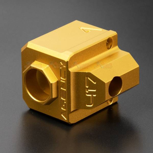 RWA Agency Arms 417 Single Port Compensator (14mm CCW) - Gold - Image 2