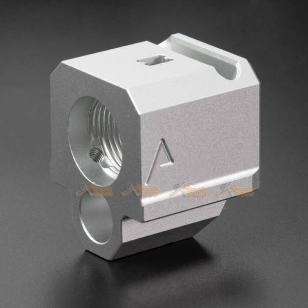 RWA Agency Arms 417 Single Port Compensator (14mm CCW) - Silver - Image 2