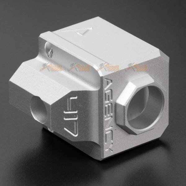 RWA Agency Arms 417 Single Port Compensator (14mm CCW) - Silver - Image 3