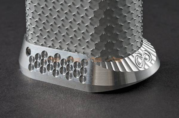 Airsoft Surgeon RWA Infinity CNC Aluminum Aggressive Mobius Grip Set for Marui Hi-Capa Series (Silver ) - Image 4