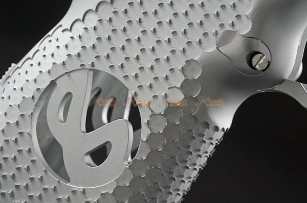 Airsoft Surgeon RWA Infinity CNC Aluminum Aggressive Mobius Grip Set for Marui Hi-Capa Series (Silver ) - Image 2