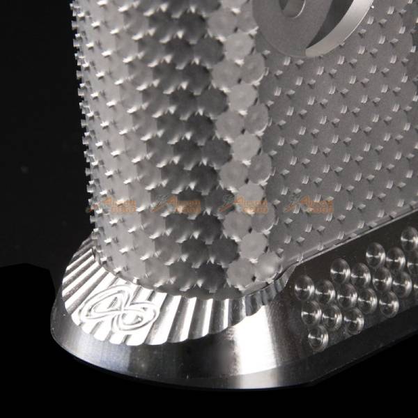 Airsoft Surgeon RWA Infinity CNC Aluminum Aggressive Mobius Grip Set for Marui Hi-Capa Series (Silver ) - Image 8