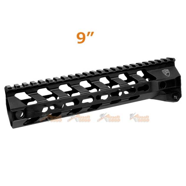 RWA Fortis SWITCH 556 Rail System - 9 inch KeyMod Black for M4 AEG Series