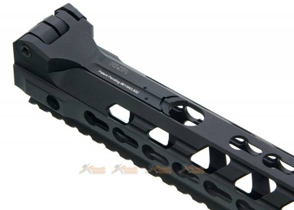 RWA Fortis SWITCH 556 Rail System - 14 inch KeyMod Black for M4 AEG Series - Image 3