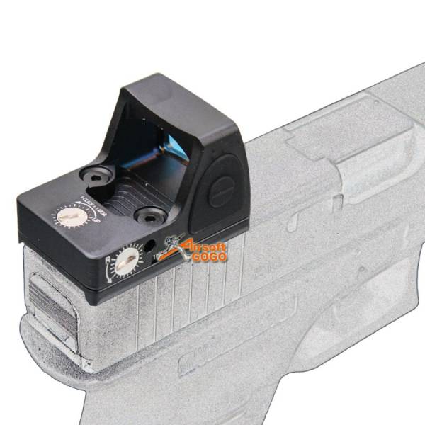 Adjustable RMR Red Dot Sight with 1913 / Marui & WE G17 GBB Mount (BK) - Image 5