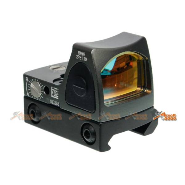 Adjustable RMR Red Dot Sight with 1913 / Marui & WE 17 GBB Mount (Grey) - Image 2