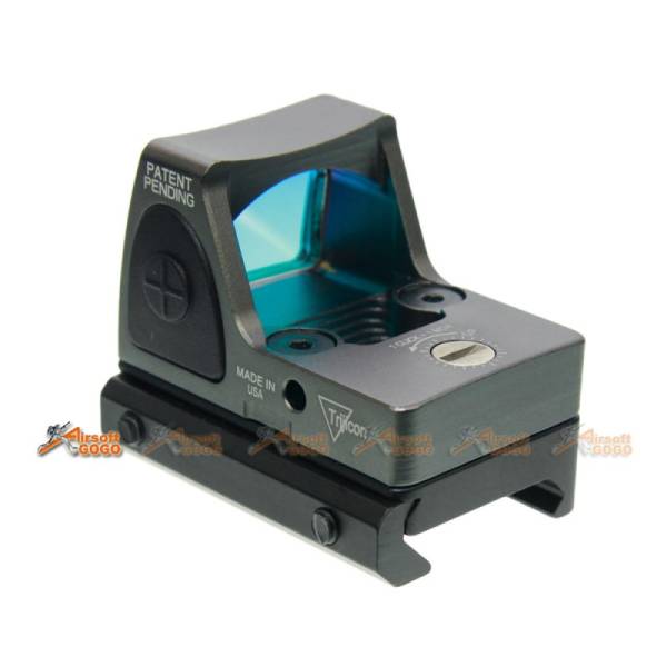 Adjustable RMR Red Dot Sight with 1913 / Marui & WE 17 GBB Mount (Grey) - Image 3