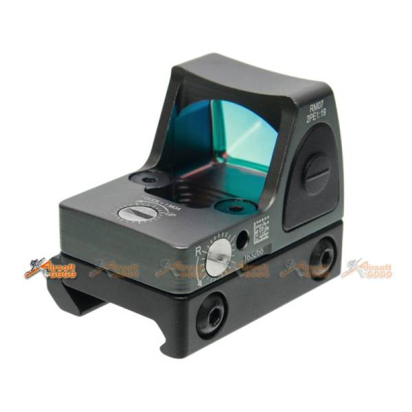 Adjustable RMR Red Dot Sight with 1913 / Marui & WE 17 GBB Mount (Grey) - Image 5