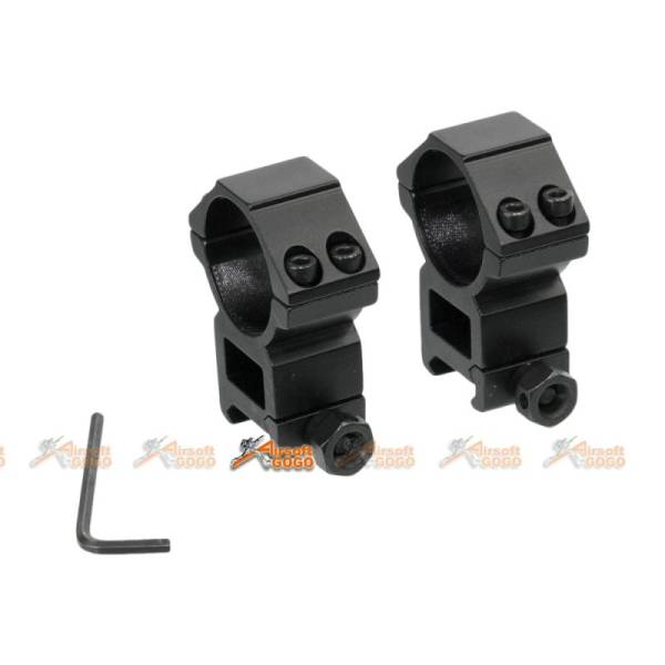 Black Owl Gear 1.5-6X24 OPTIC FIBRE Illuminated Rifle Scope With Mount (Red) - Image 4
