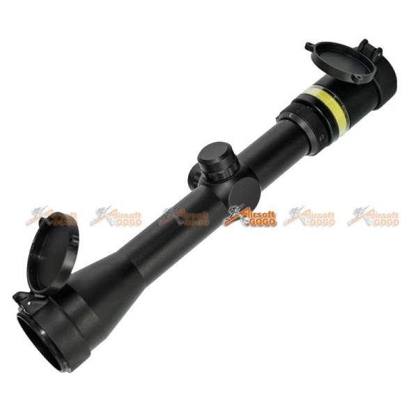 Fiber Optic Magnifier Scope 3-9 x 40 (Green) - Image 2