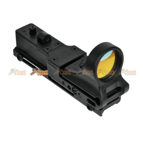 Railway Red Dot Sight Reflex for IPSC 20mm Rail RIS (Black)
