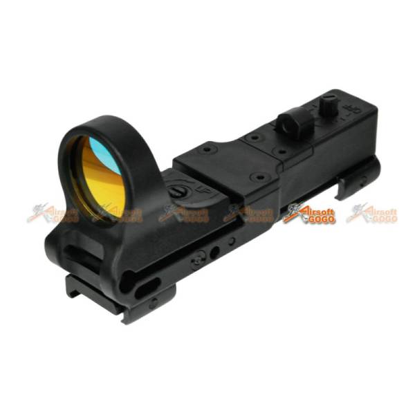 Railway Red Dot Sight Reflex for IPSC 20mm Rail RIS (Black) - Image 2