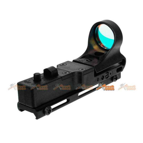 Railway Red Dot Sight Reflex for IPSC 20mm Rail RIS (Black) - Image 4