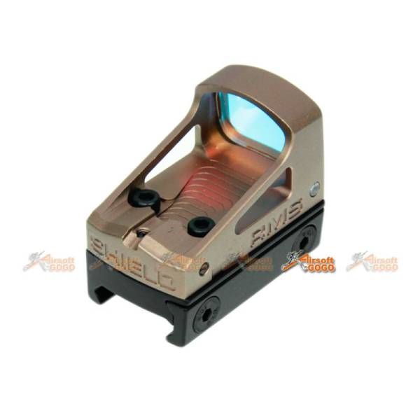 RMS Style Mini Red Dot Reflex Sight with 1913 Rail for Marui & WE GBB Mount (DE) - Image 5