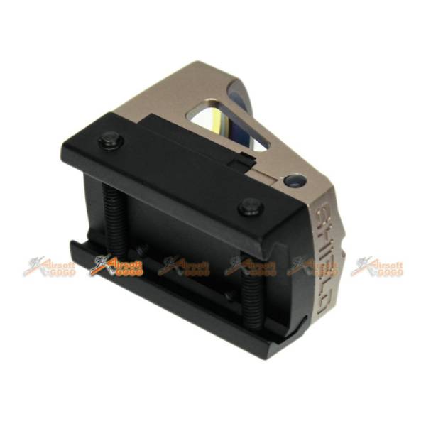 RMS Style Mini Red Dot Reflex Sight with 1913 Rail for Marui & WE GBB Mount (DE) - Image 3