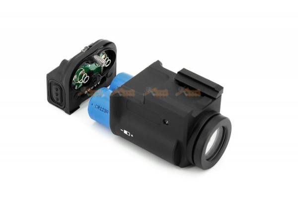 Tactical Zenitco KLESCH-1S GEN.2.0 FLASHLIGHT Wall Of Light 160° Wide Illumination For 20MM Picatinny Rail Gun Light G17 G19 (Black) - Image 2