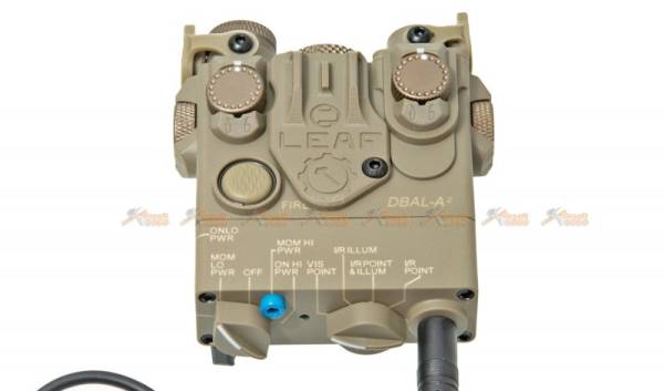 Nylon version DBAL-A2 Airsoft Illuminator Pointer Device ( Green Laser ) ( 20mm QD Mount ) ( BDAL PEQ-15A A2 Laser Devices ) - Image 4