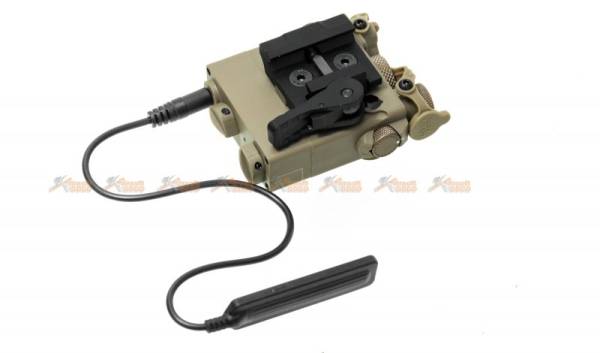 Nylon version DBAL-A2 Airsoft Illuminator Pointer Device ( Green Laser ) ( 20mm QD Mount ) ( BDAL PEQ-15A A2 Laser Devices ) - Image 3