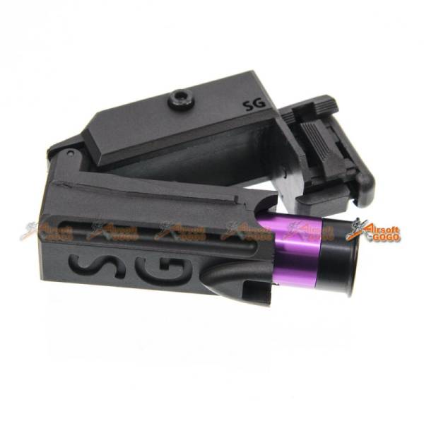 Show Guns Tactical 20mm Grenade Launcher for 20mm Picainny Rail (Black) - Image 3