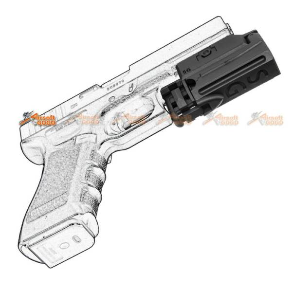 Show Guns Tactical 20mm Grenade Launcher for 20mm Picainny Rail (Black) - Image 6