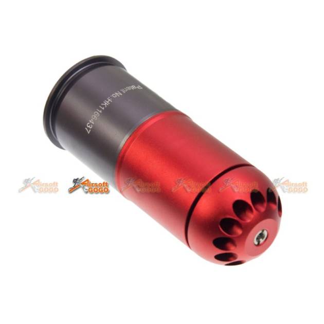PPS Metal 120 rounds 40mm Gas Grenade (Red + Grey)