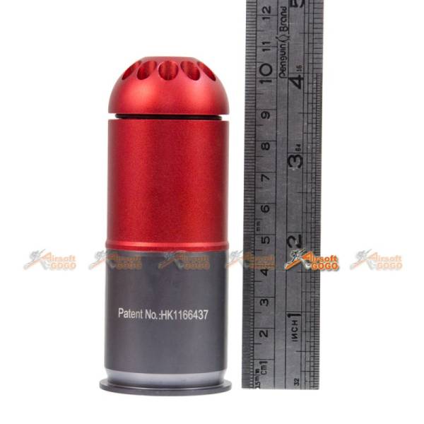 PPS Metal 120 rounds 40mm Gas Grenade (Red + Grey) - Image 3