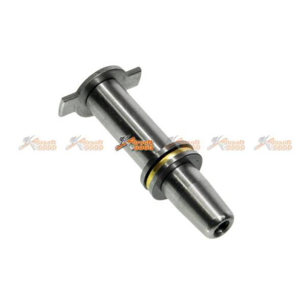 SHS spring guide for double-sector gear (V.3 Airsoft AEG) Silver - Image 2
