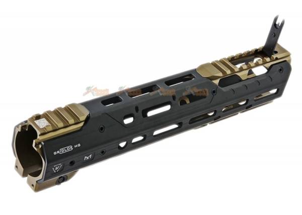 Strike Industries GRIDLOK 11 inch Main Body with Sights and (FDE) Titan Rail Attachment for VFC / Systema PTW M4 Airsoft Gun AEG/ GBBR - Image 5