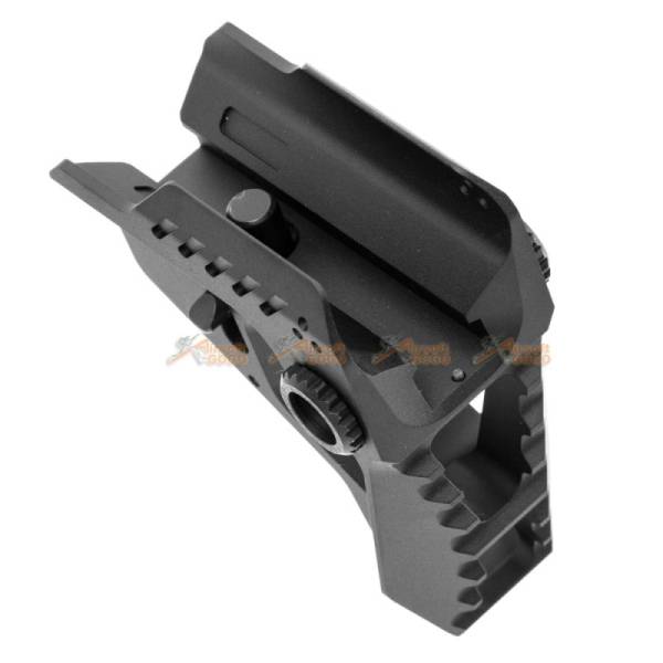 Aluminum Strike Industries Pit Viper Stock for Strike Industries 7-Position Advanced Receiver Extension (Black) - Image 3