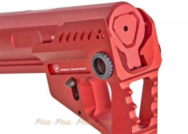 Strike Industries Viper Stock (Red) & Advanced Receiver Extension (Red)  for WA/VFC/GHK/VIPER M4 GBBR - Image 8