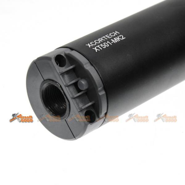 Xcortech XT501 6mm BB Airsoft Mock Silencer Tracer Unit (14mm CCW, Up to 1200RPM) - Image 4