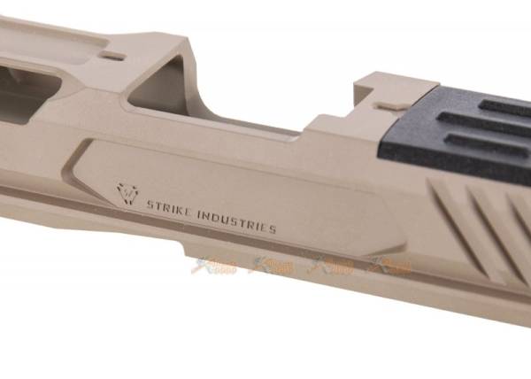 EMG Srike IIndustries ARK Titanium Slide Type A (DE) for Marui G17 Gen.3 Airsoft GBB - Image 9