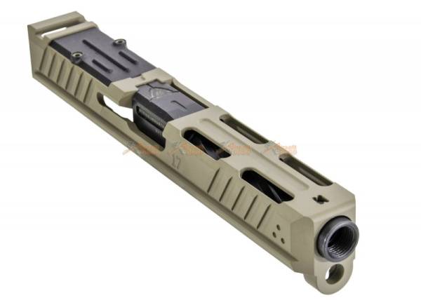 Strike Industries Ark Titanium slide + Steel Barrel For Tokyo Marui G17 GBB Gen 3 (DE) - Image 5
