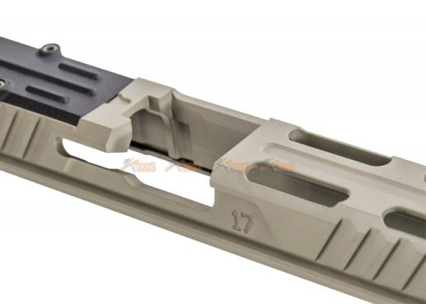 Strike Industries Ark Titanium slide + Steel Barrel For Tokyo Marui G17 GBB Gen 3 (DE) - Image 6