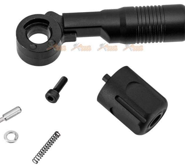SLONG VSR-10 Twisted Solid Bolt Handle With End Cap - Right & Left hand for Tokyo Marui VSR-10