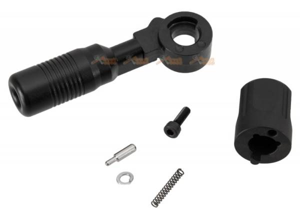 SLONG VSR-10 Twisted Solid Bolt Handle With End Cap - Right & Left hand for Tokyo Marui VSR-10 - Image 2