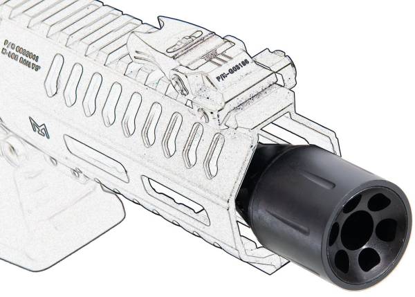 5KU SL -14mm CCW Compensator for Aeg and GBBR (Black) - Image 5