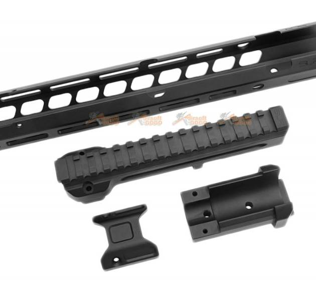SLR Airsoftworks 11.2??Light MLok EXT Extended Handguard for Tokyo Marui AKM GBBR