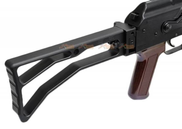 Dytac AK Billet Stock Assemble with Folding and Fixed Stock Adaptors for Marui TM AKM GBBR(Licensed by SLR Rifleworks) -Black - Image 5