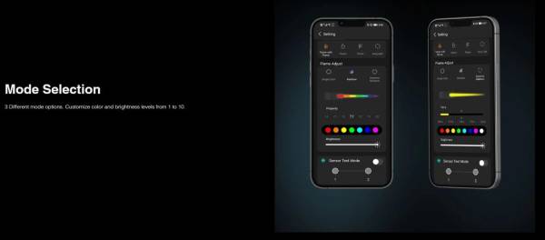 ESHOOTER FLARE BT M TRACER UNIT (RGB RAINBOW COLOR, BLUETOOTH FUNCTION) - BLACK - Image 11