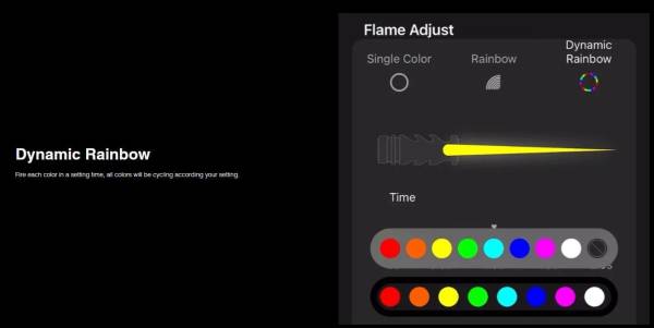 ESHOOTER FLARE BT M TRACER UNIT (RGB RAINBOW COLOR, BLUETOOTH FUNCTION) - BLACK - Image 7