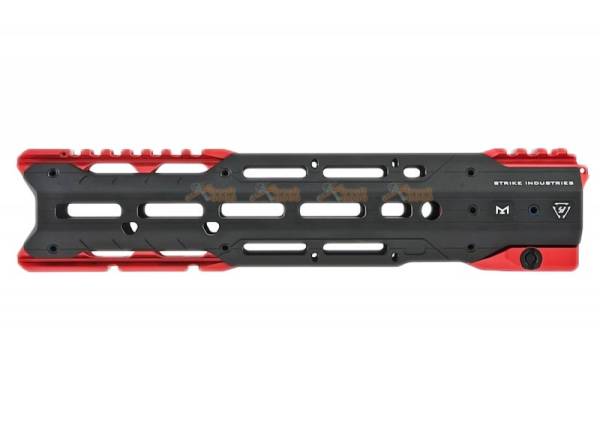 Strike Industries GRIDLOK 11 inch Main Body with Sights and (Red) Titan Rail Attachment for VFC / Systema PTW M4 Airsoft Gun AEG/ GBBR - Image 3