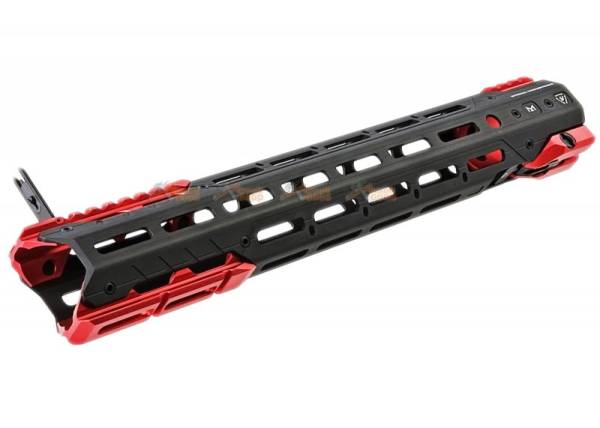 Strike Industries GRIDLOK 15 inch Main Body with Sights and (Red) Titan Rail Attachment for VFC / Systema PTW M4 Airsoft Gun AEG/ GBBR - Image 4